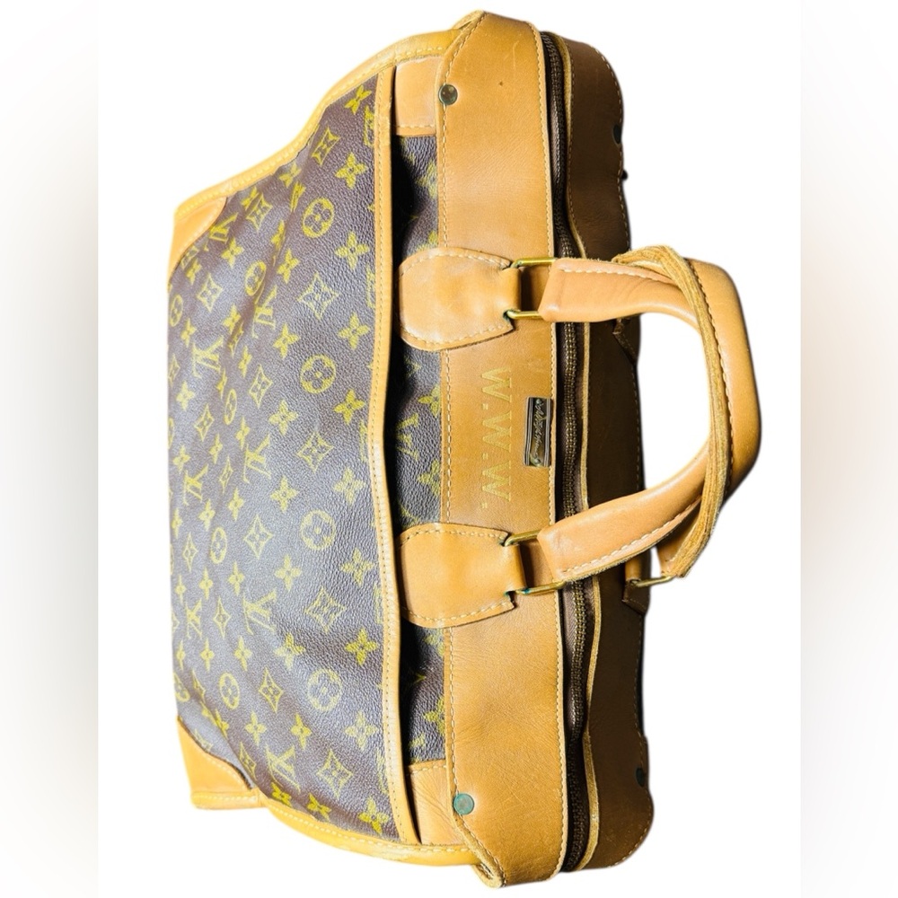 🔥🎬🔥Louis Vuitton vintage Sac Saks 5th Avenue travel unisex Duffel bag.